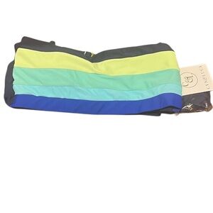 NWT CYN&LUCA Bikini Colorful Top